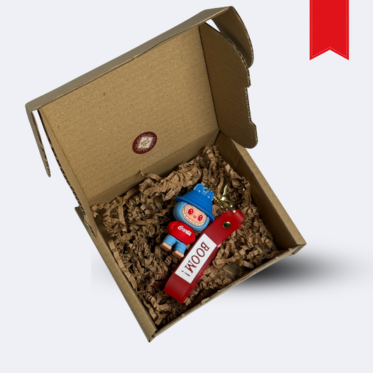 Raktų pakabukas su žaisminga figūrėle „ LABUBU BOOM!“