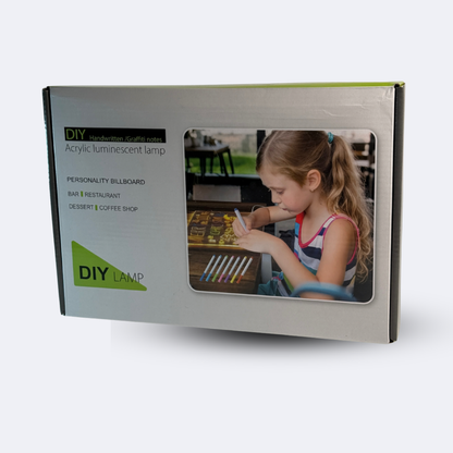 LED šviečianti akrilo piešimo lenta